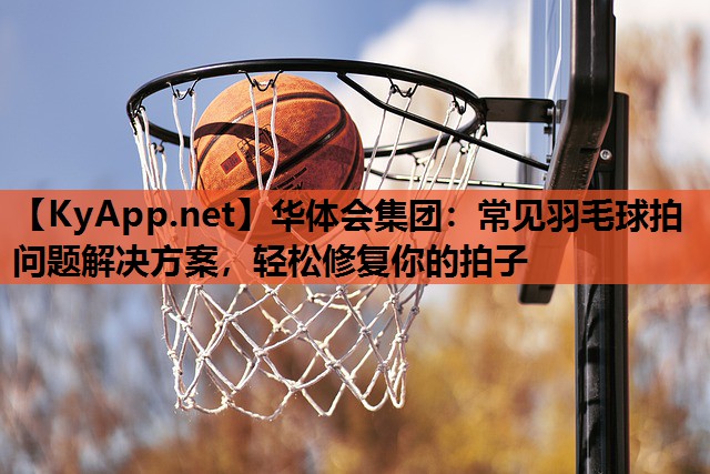 华体会集团：常见羽毛球拍问题解决方案，轻松修复你的拍子